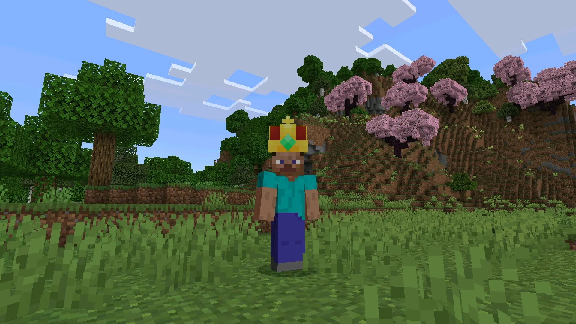 Корона из мода на косметику в Майнкрафт ПЕ