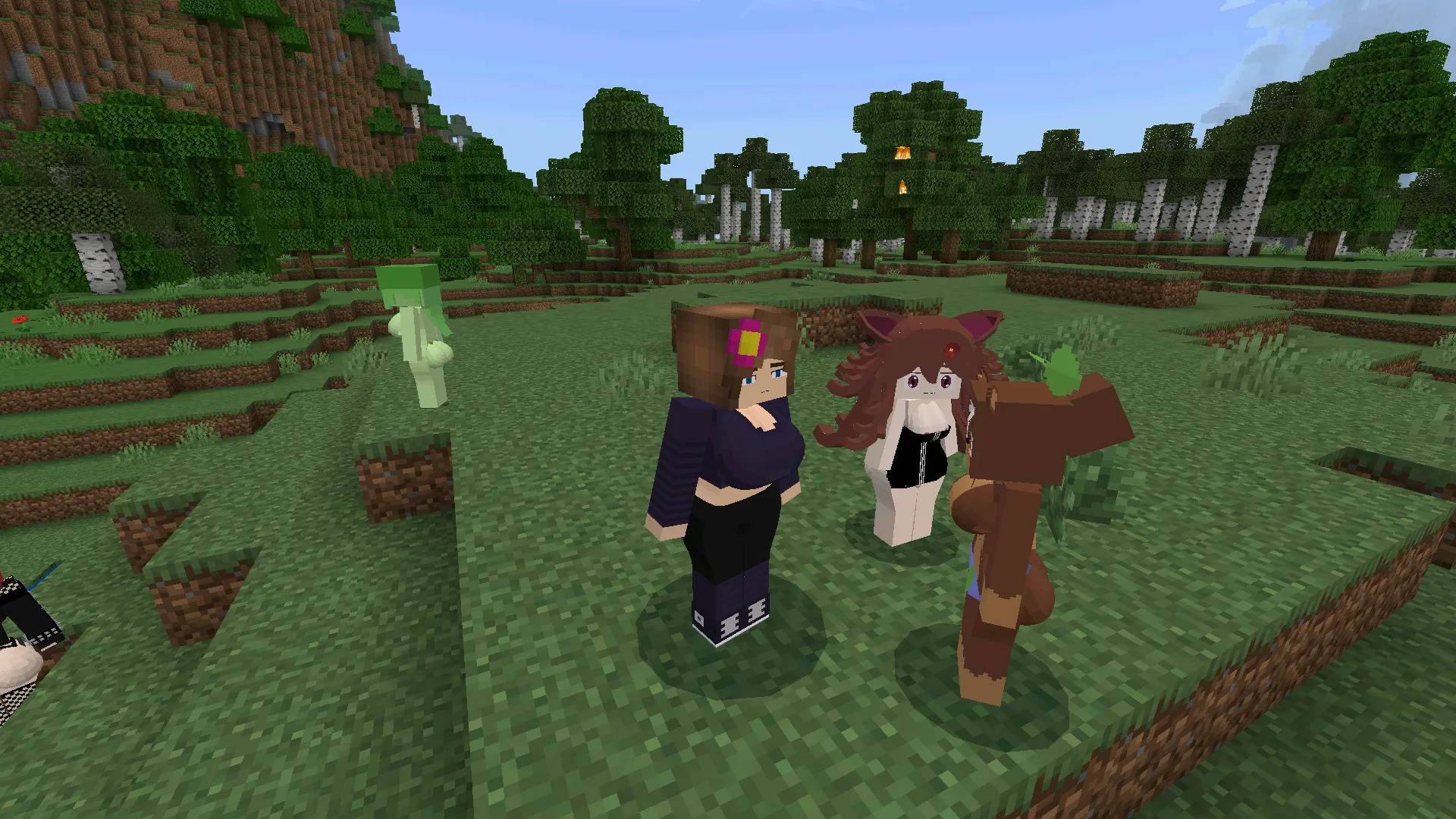 Мобы из Дженни мода на Майнкрафт ПЕ