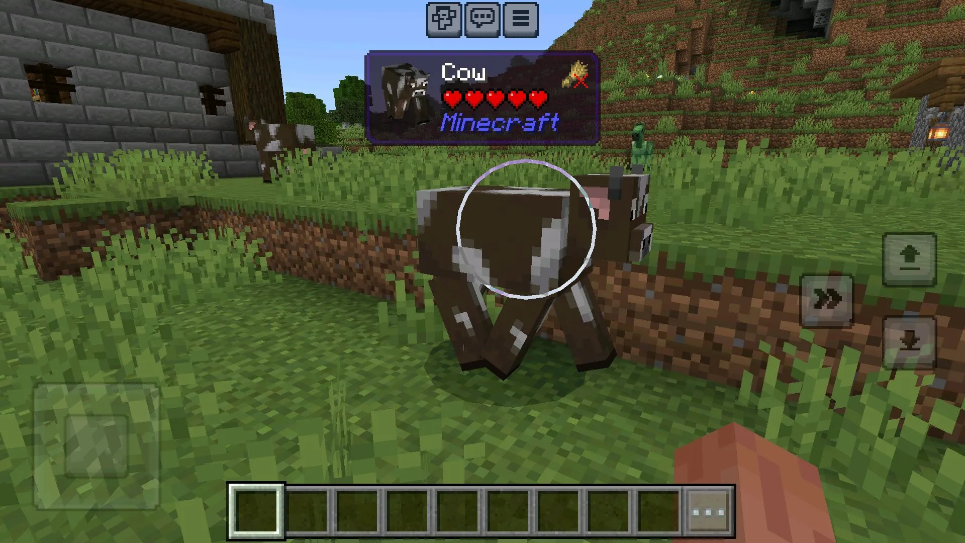 Корова из мода на Информацию о Предметах, Блоках и Мобах в Майнкрафт ПЕ