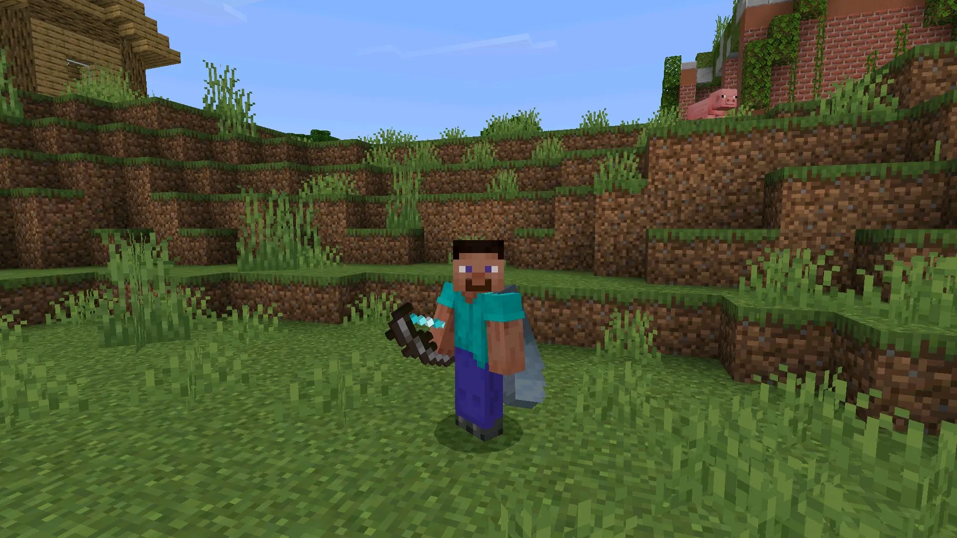 Оружие из мода на луки и стрелы на Майнкрафт ПЕ