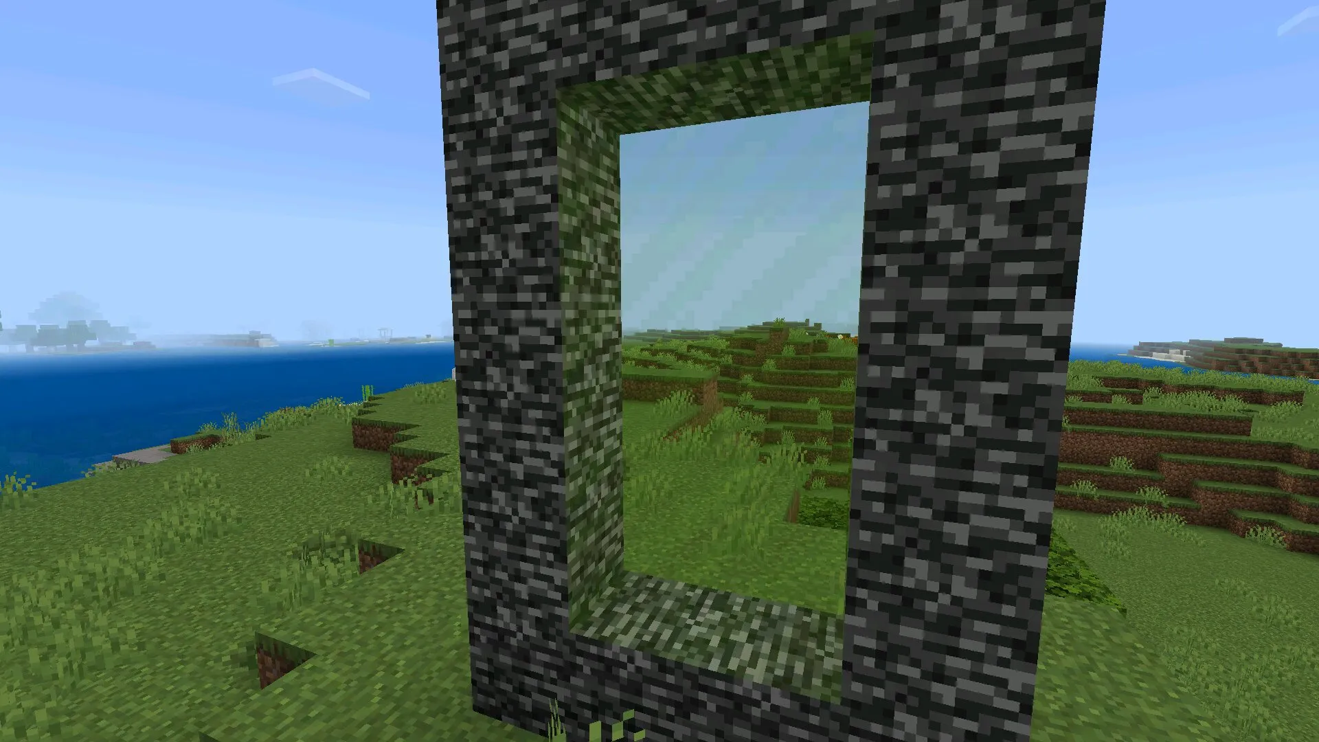 Стекло из мода на реализм на Майнкрафт ПЕ