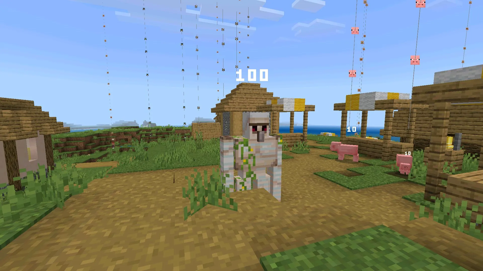 Информация из мода на частицы на Майнкрафт ПЕ