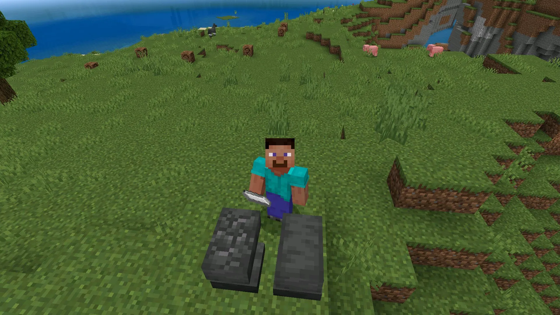 Наковальни из мода на починку на Майнкрафт ПЕ