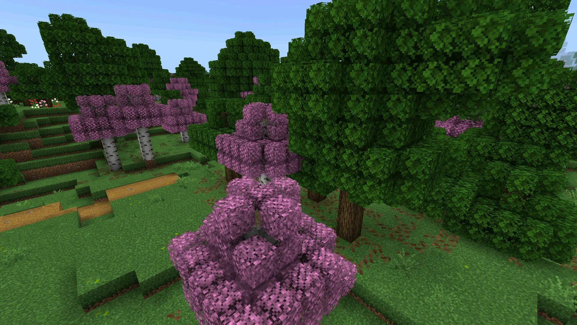 Деревья из текстур Stay True на Майнкрафт ПЕ