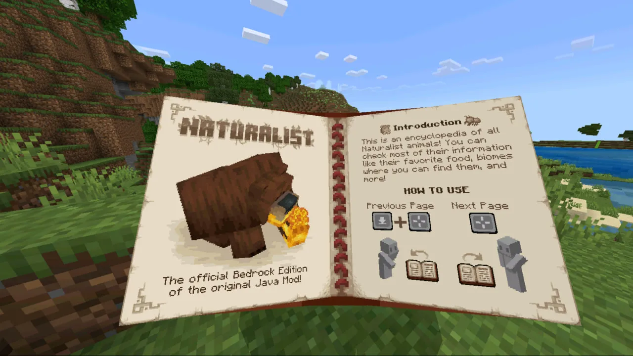 Скачать Мод Naturalist в Майнкрафт ПЕ