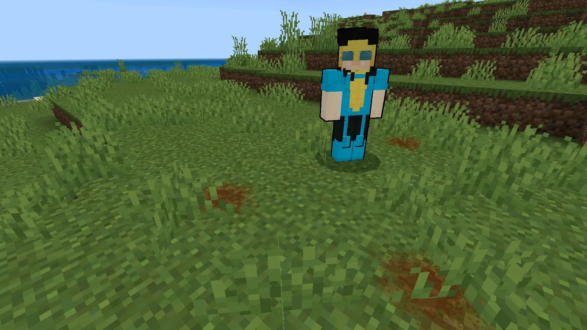 Марк из мода на Invincible на Майнкрафт ПЕ