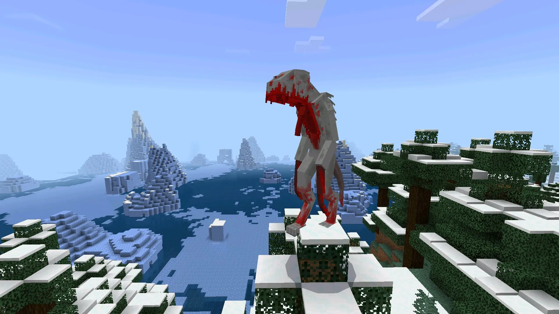 Рейк из мода The Silence на Майнкрафт ПЕ