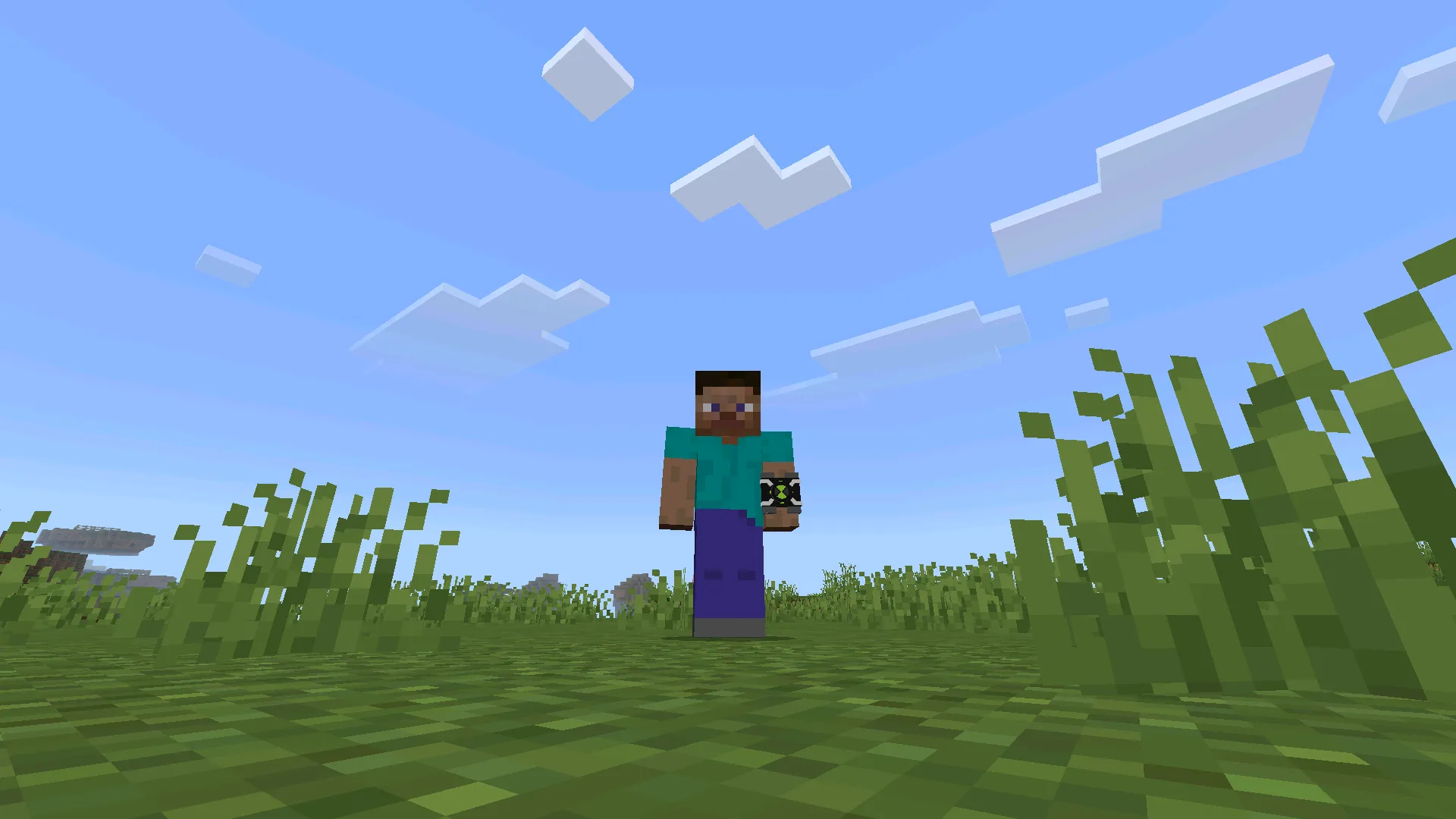 Мод на Бен 10 на Майнкрафт ПЕ