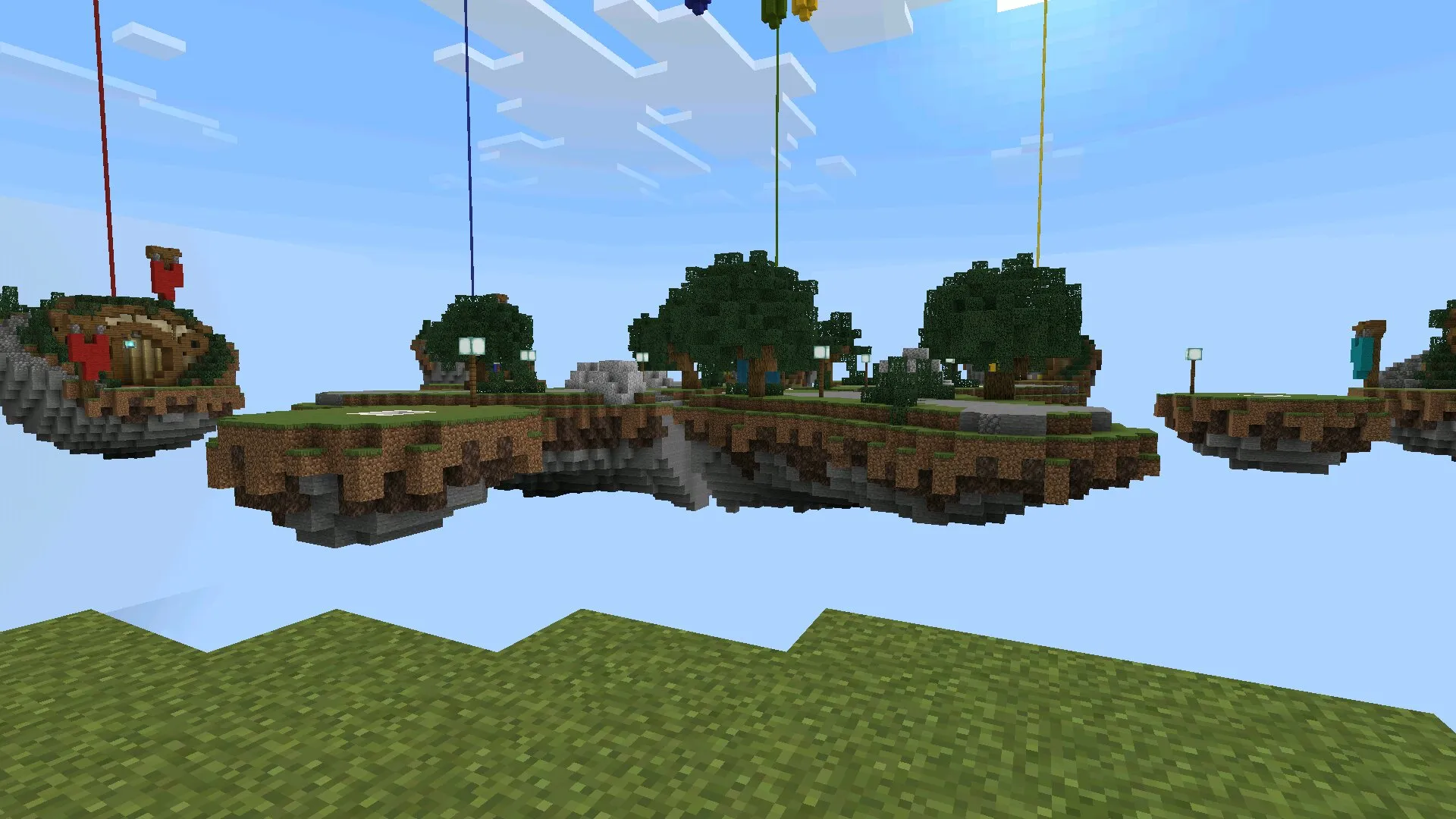 Локация из карты бедварс в Майнкрафт ПЕ