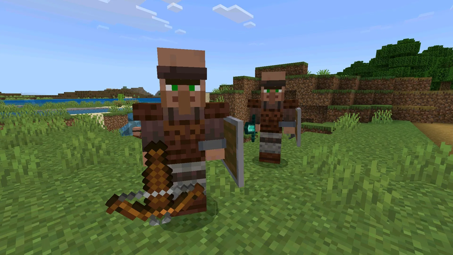 Боец из мода на солдат жителей в Майнкрафт ПЕ