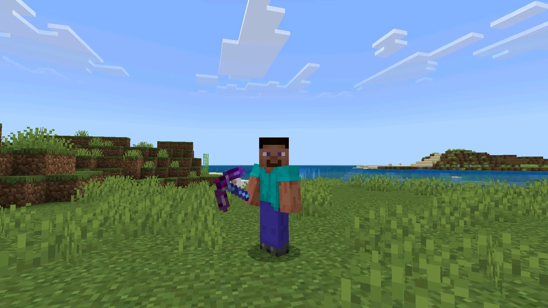 Оружие из мода на кирки в Майнкрафт ПЕ