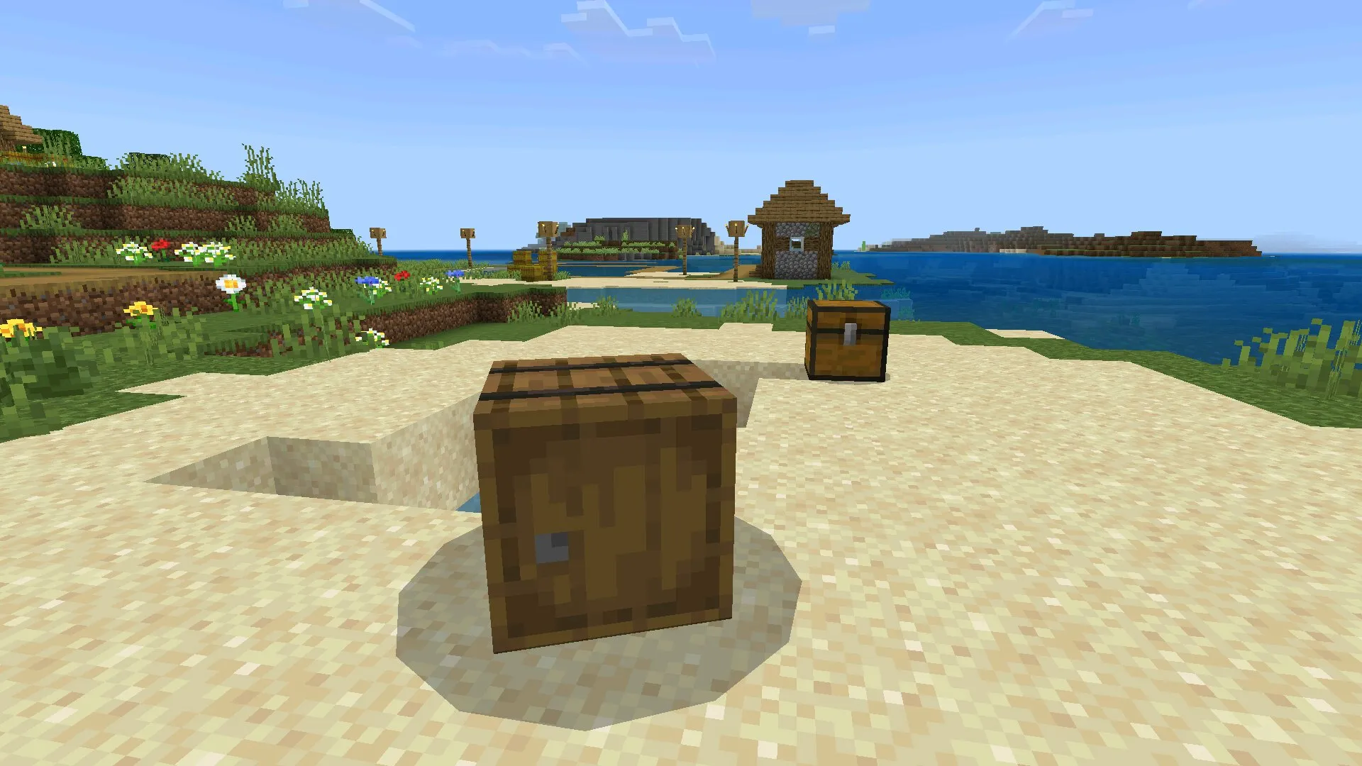 Блок из мода на мимика в Майнкрафт ПЕ