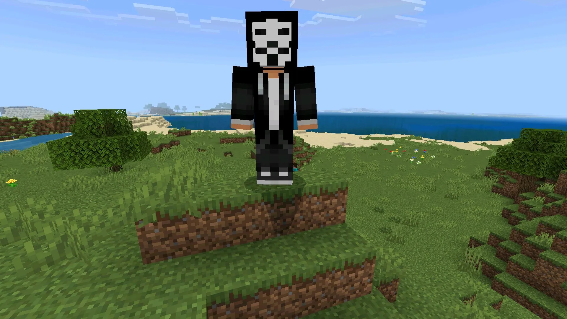 Босс из мода на хакера в Майнкрафт ПЕ