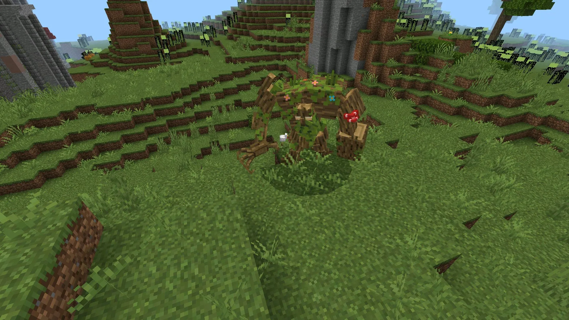 Голем из мода rlcraft в Майнкрафт ПЕ