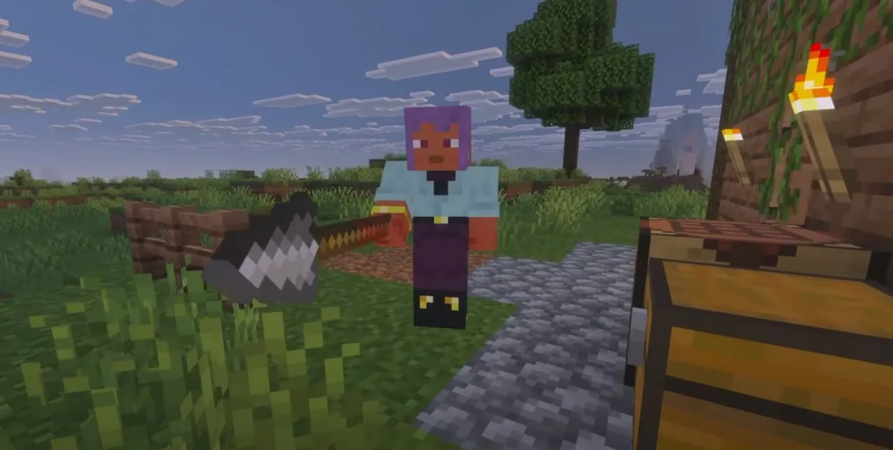 Копье с презентации Minecraft Live 2025