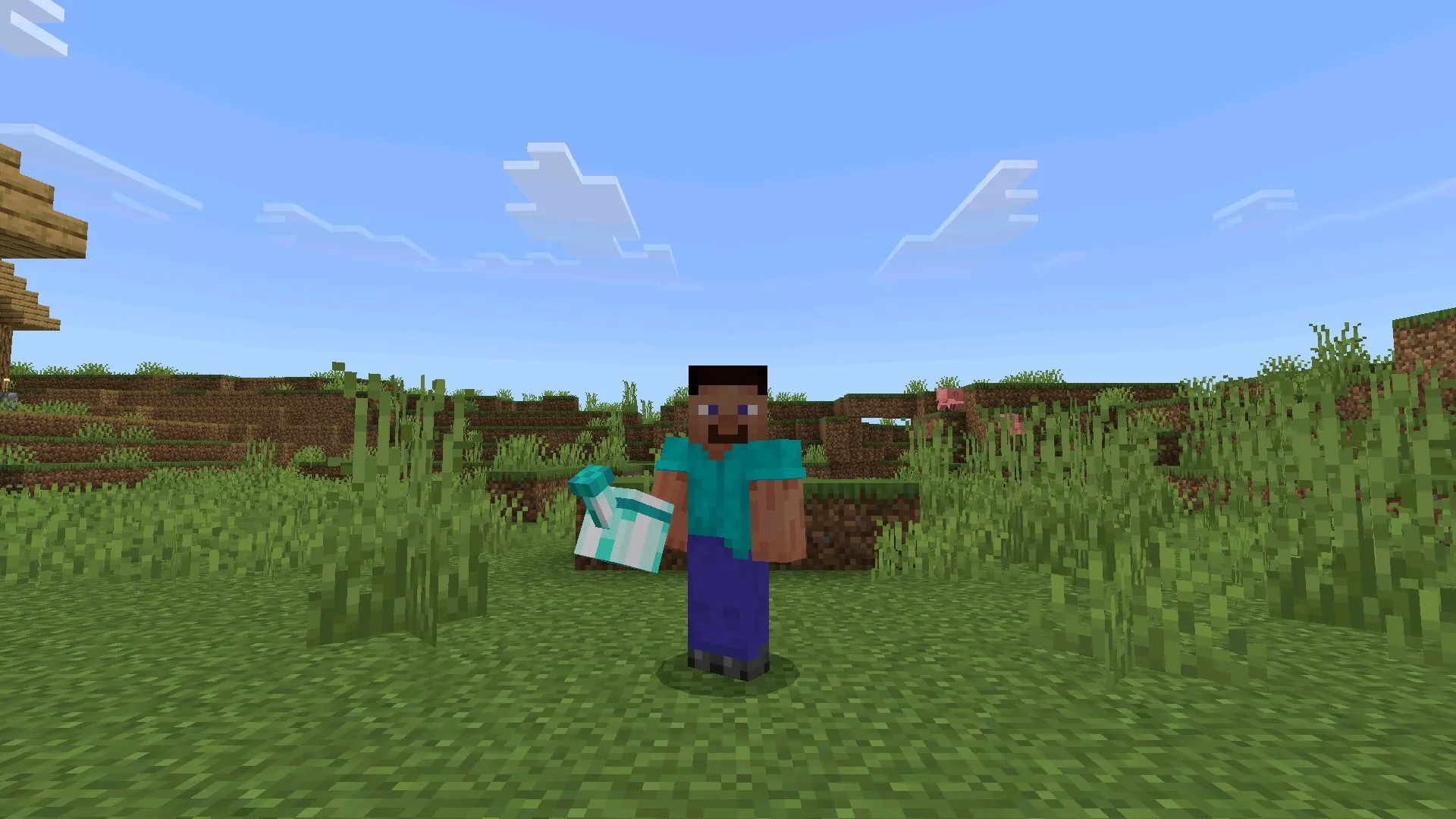 Предмет из мода на лейку в Майнкрафт ПЕ