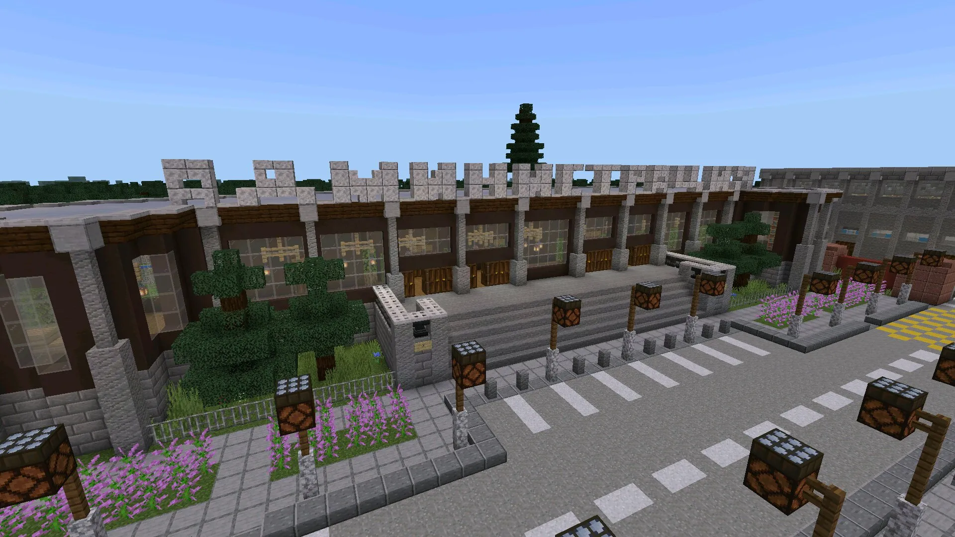 Администрация из карты блэк раша в Майнкрафт ПЕ