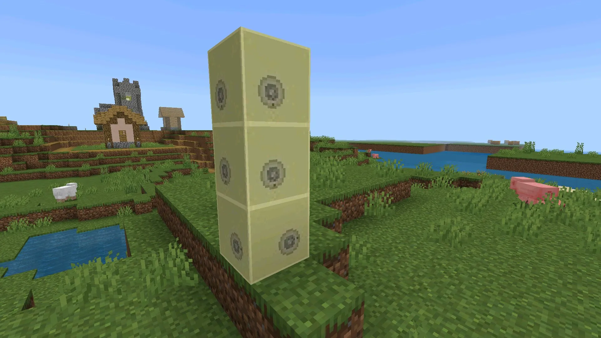 Блоки из текстур Faithful backrooms в Майнкрафт ПЕ