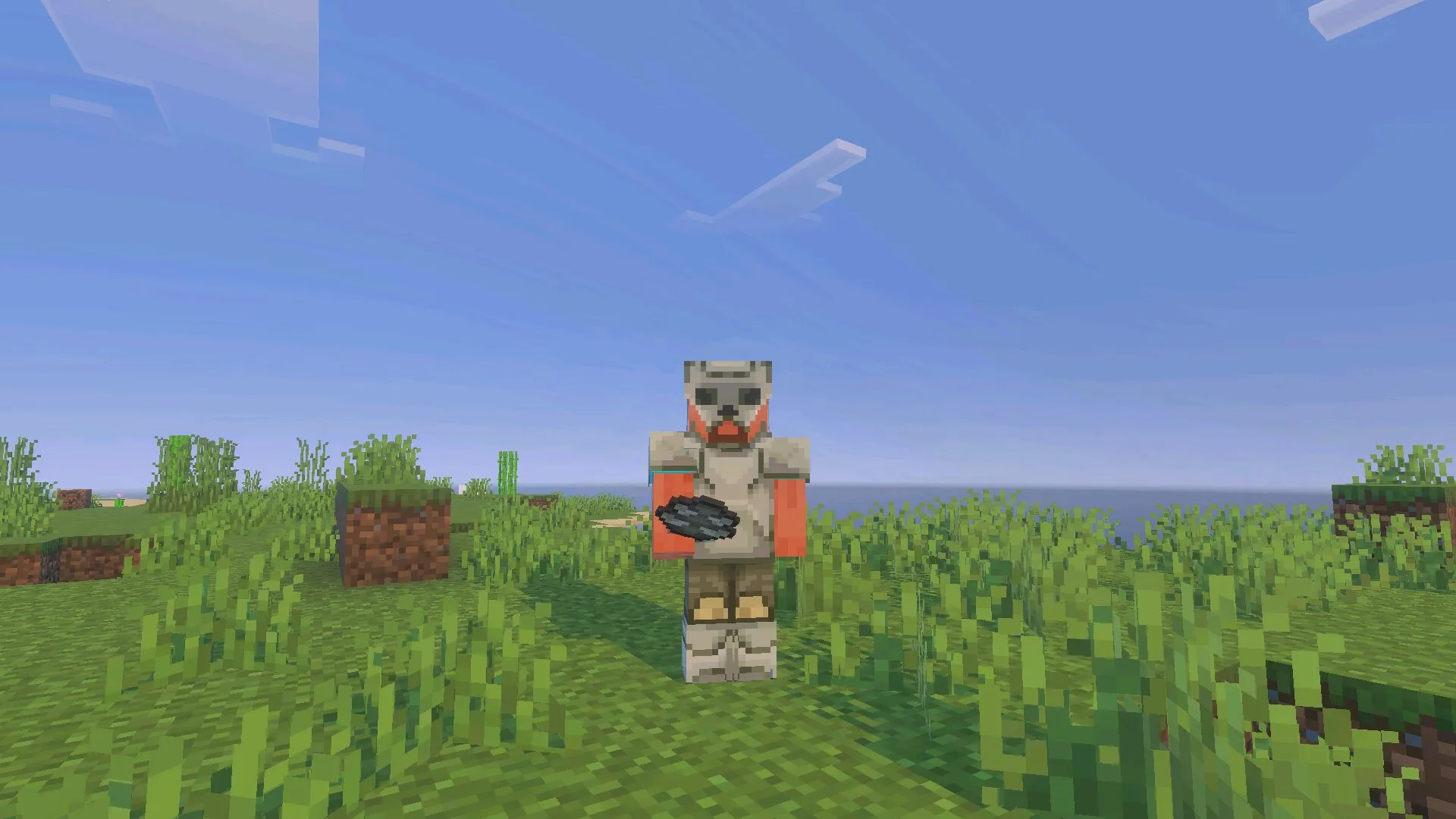 Броня из мода на ужасы в Майнкрафт ПЕ