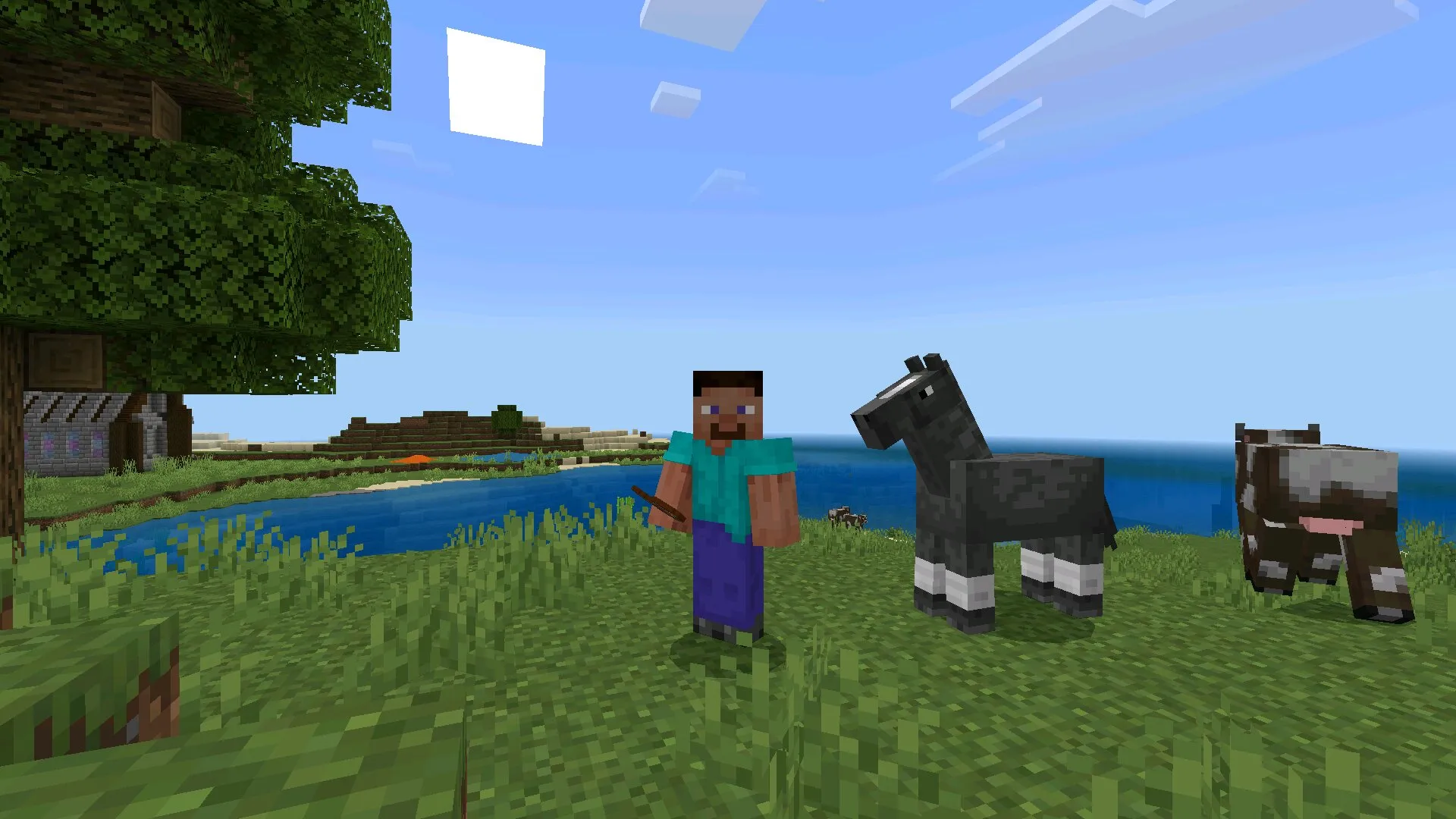 Скачать мод на Лошадей в Майнкрафт ПЕ