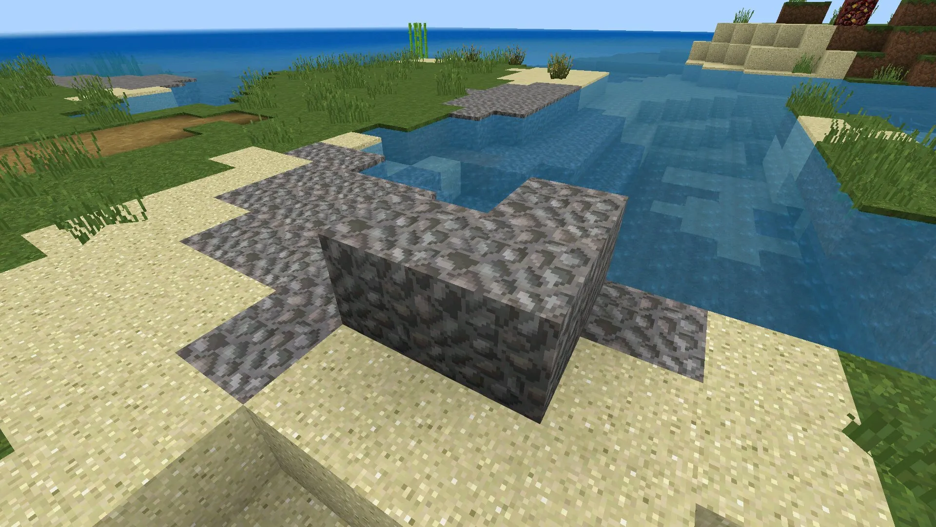 Камень из текстуры old Faithful в Майнкрафт ПЕ