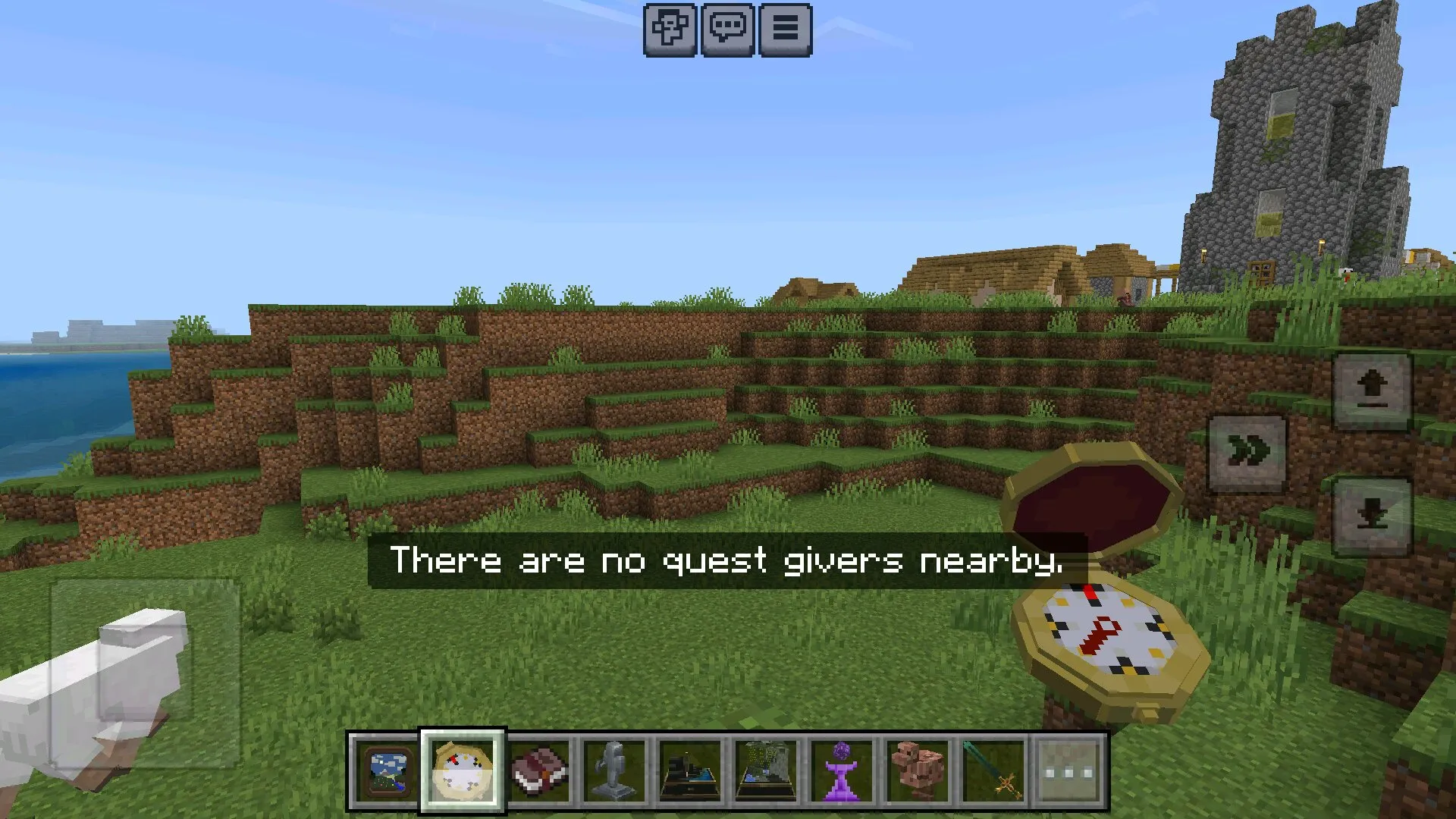 Компас из мода на квесты в Майнкрафт ПЕ