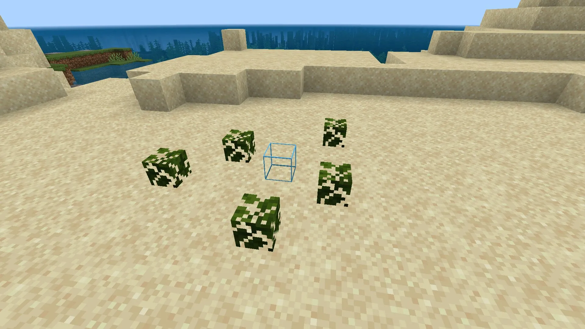 Листва из мода на маленькие блоки в Майнкрафт ПЕ