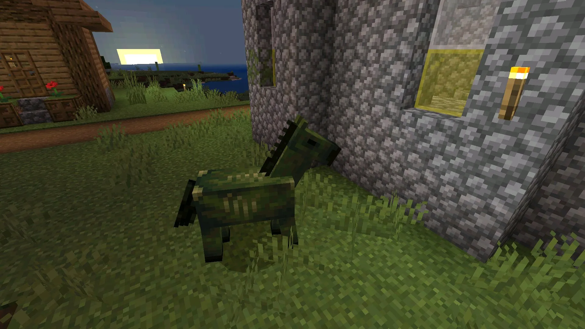 Лошадь-зомби в Майнкрафт 1.21