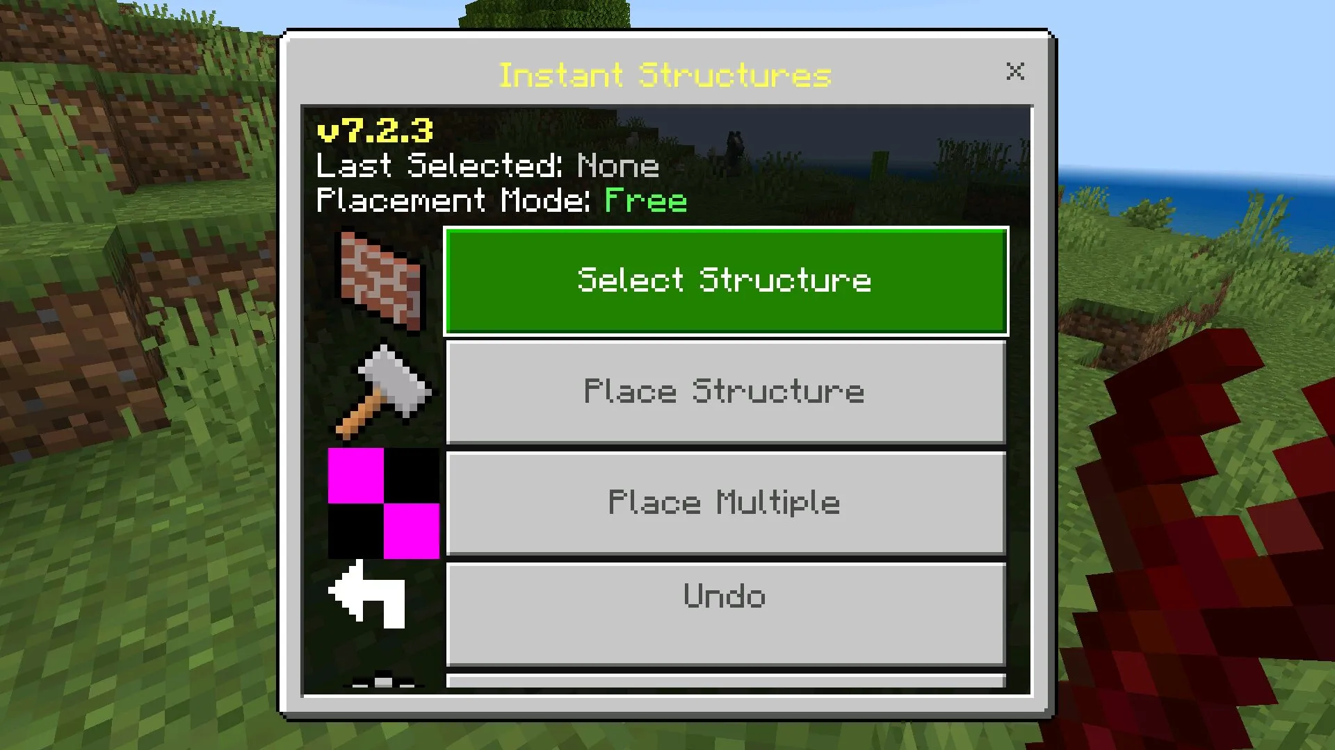 Скачать мод на быстрое ставление блоков в Майнкрафт ПЕ