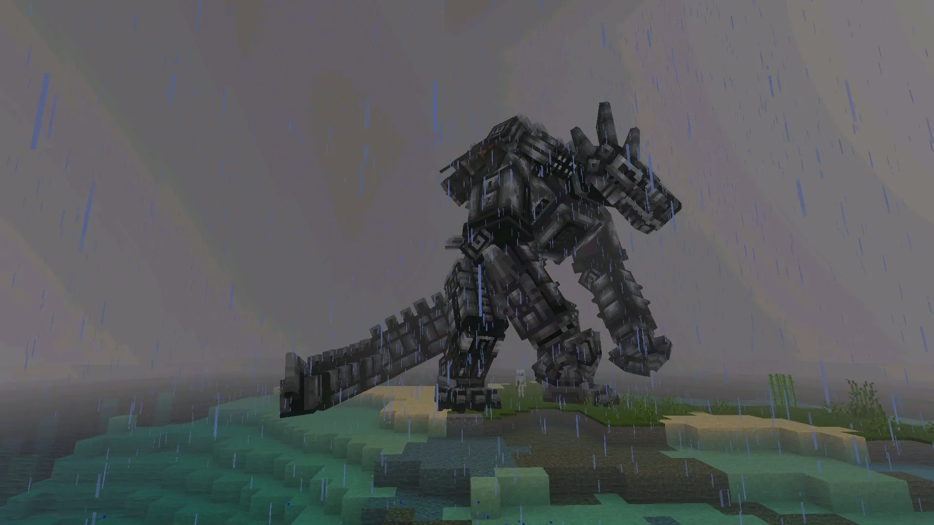 Скачать мод на кайдзю в Майнкрафт ПЕ