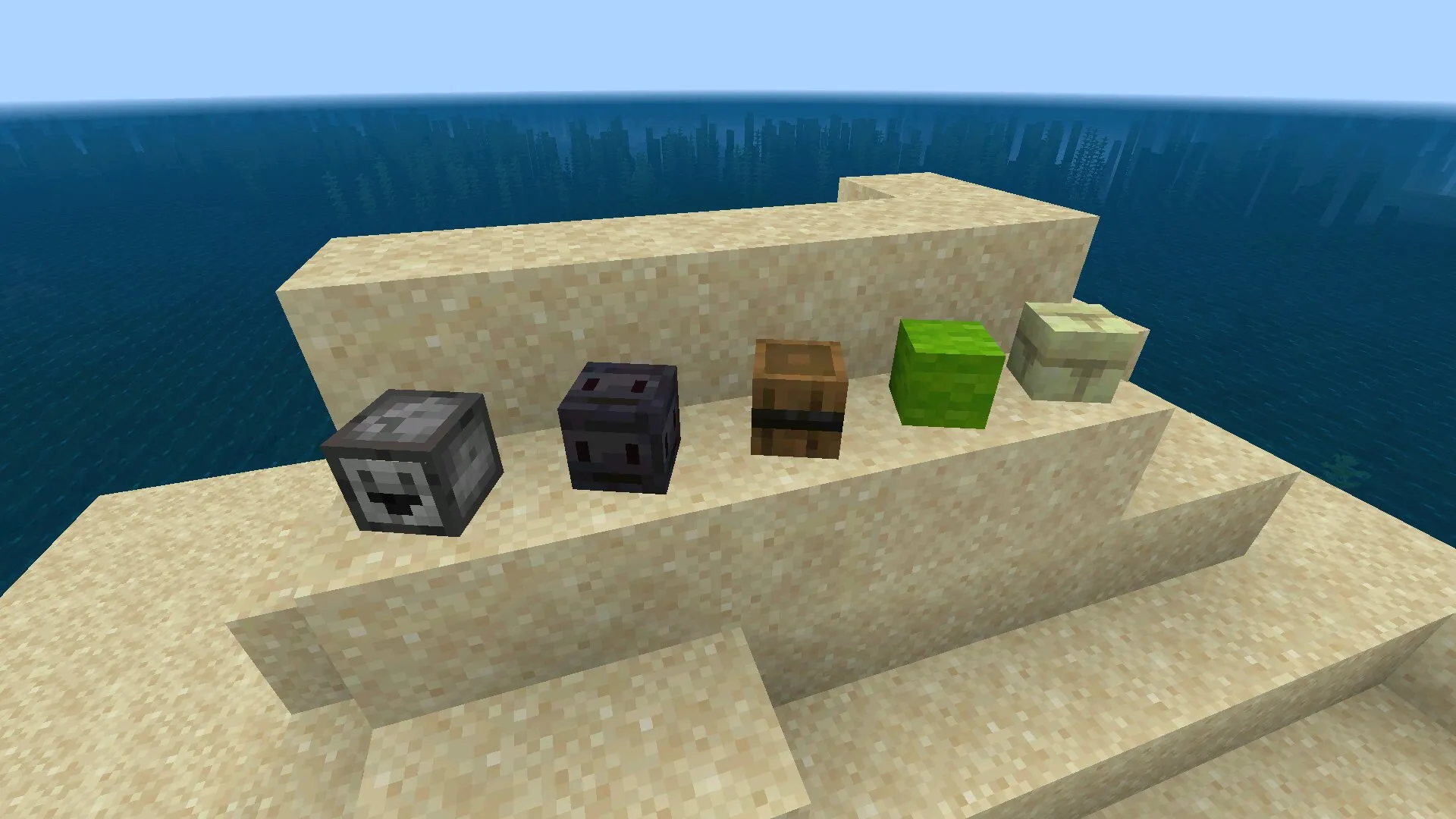 Разнообразие из мода на маленькие блоки в Майнкрафт ПЕ