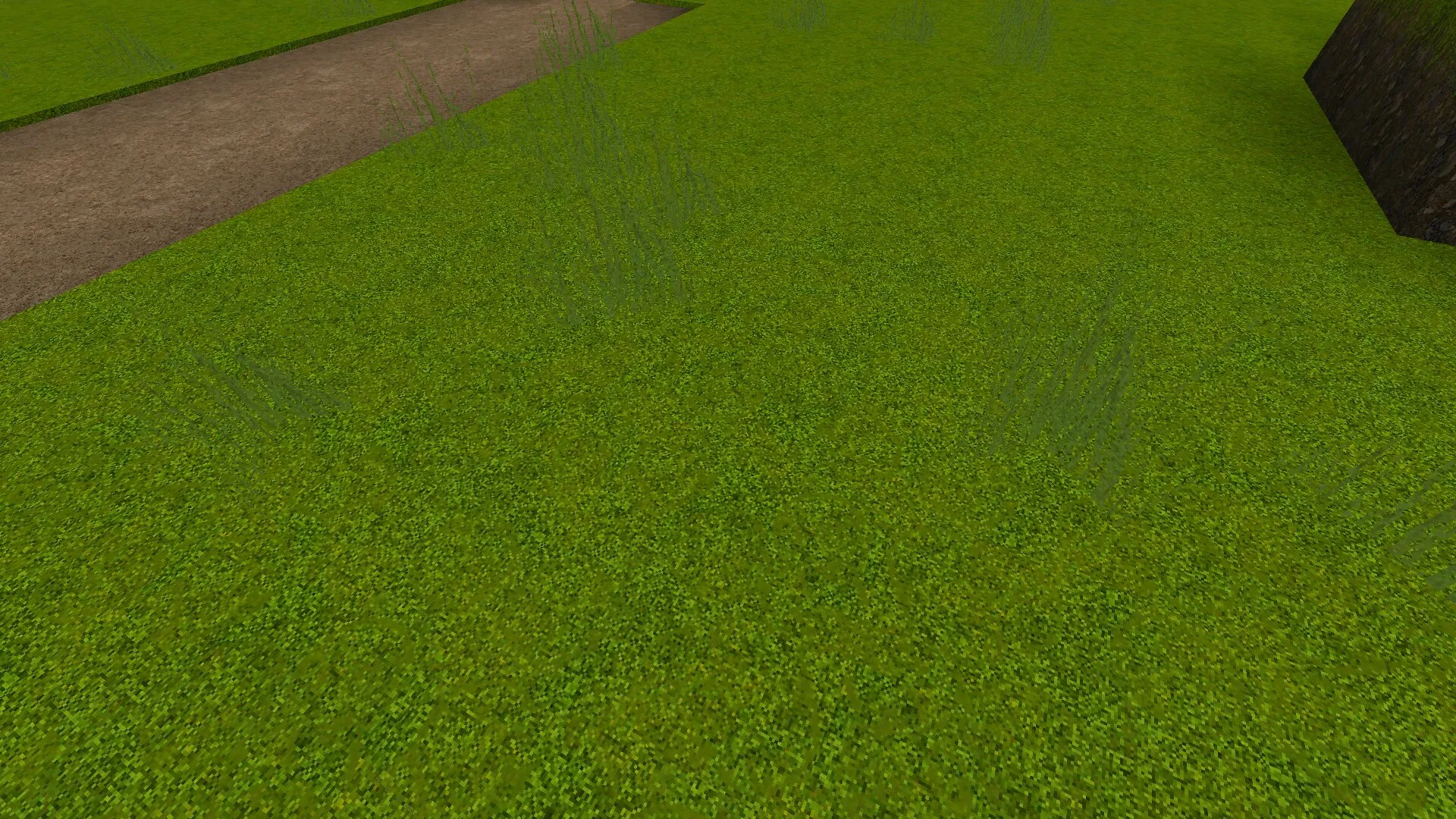 Трава из текстур Faithful 128 на 128 в Майнкрафт ПЕ