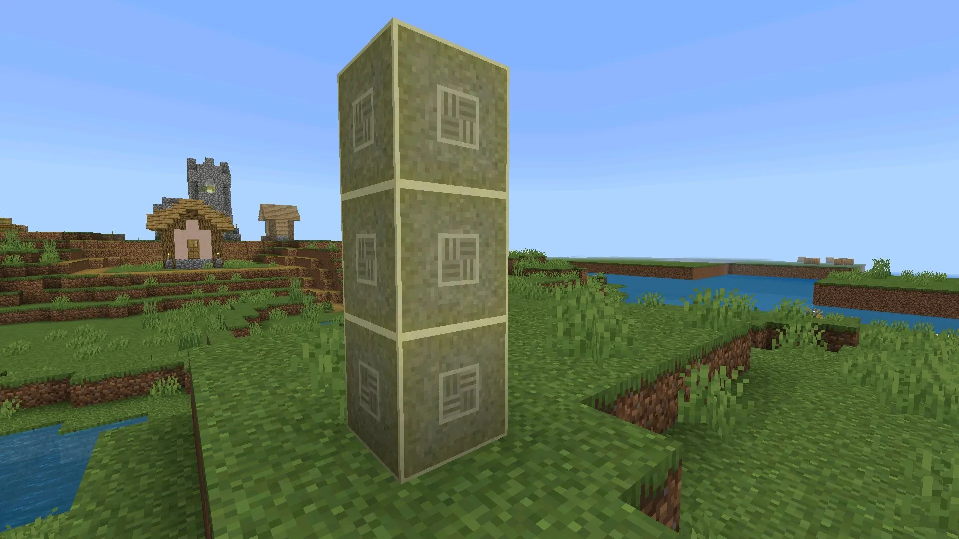 Вентиляция из текстур Faithful backrooms в Майнкрафт ПЕ