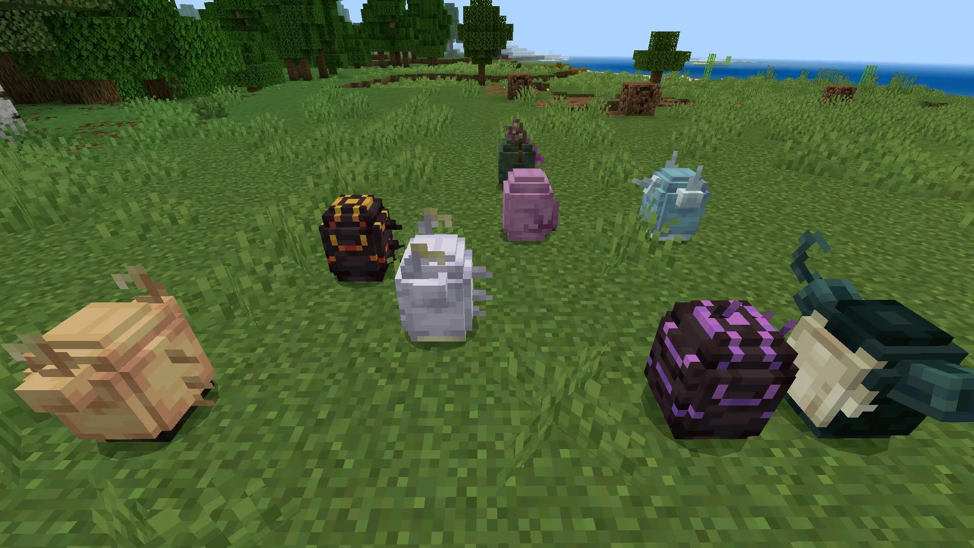 Яйца из мода Как приручить дракона в Майнкрафт ПЕ