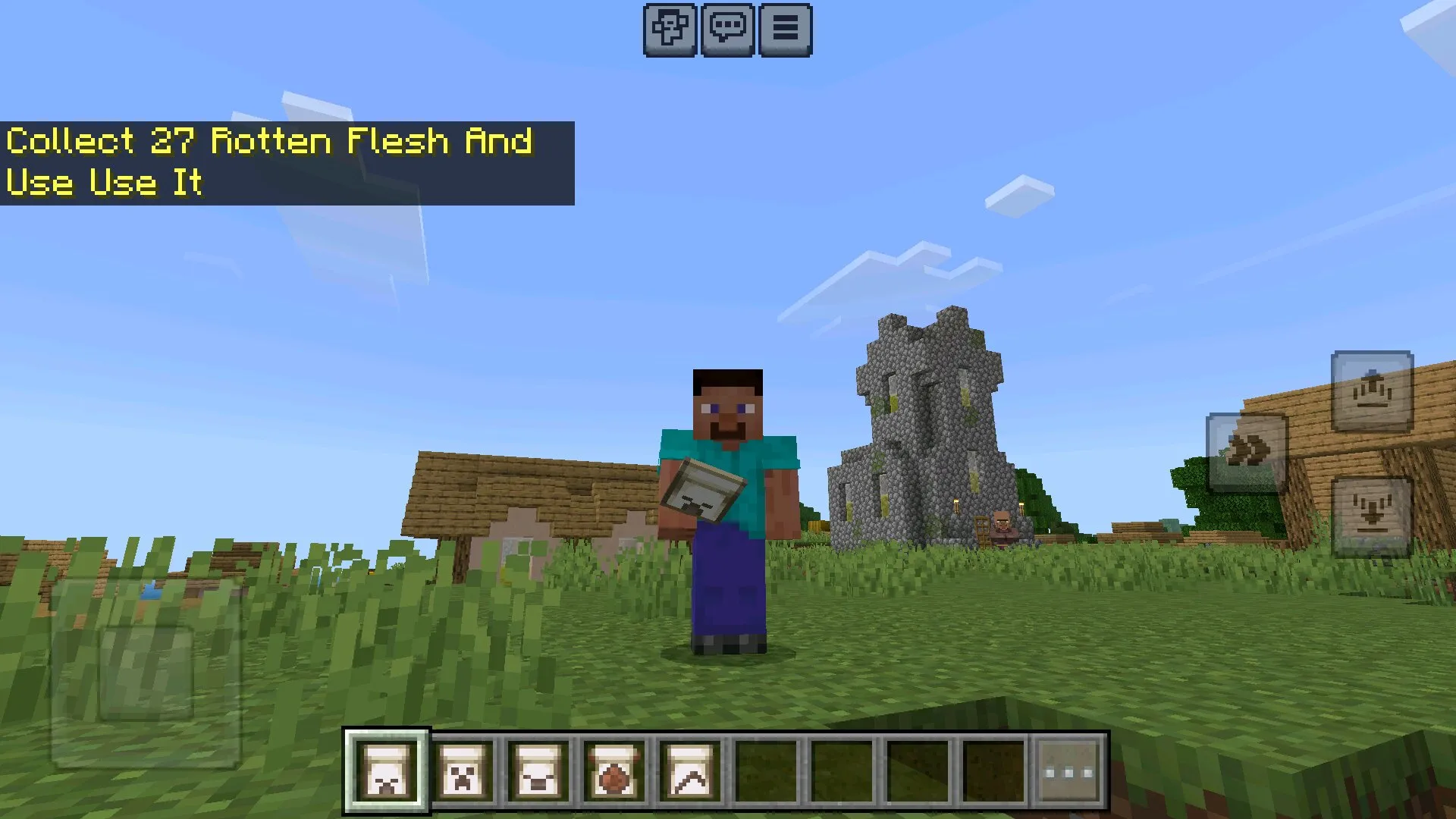 Задание из мода на квесты в Майнкрафт ПЕ