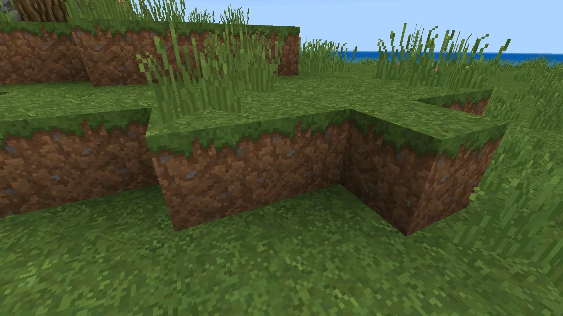 Земля из текстуры old Faithful в Майнкрафт ПЕ