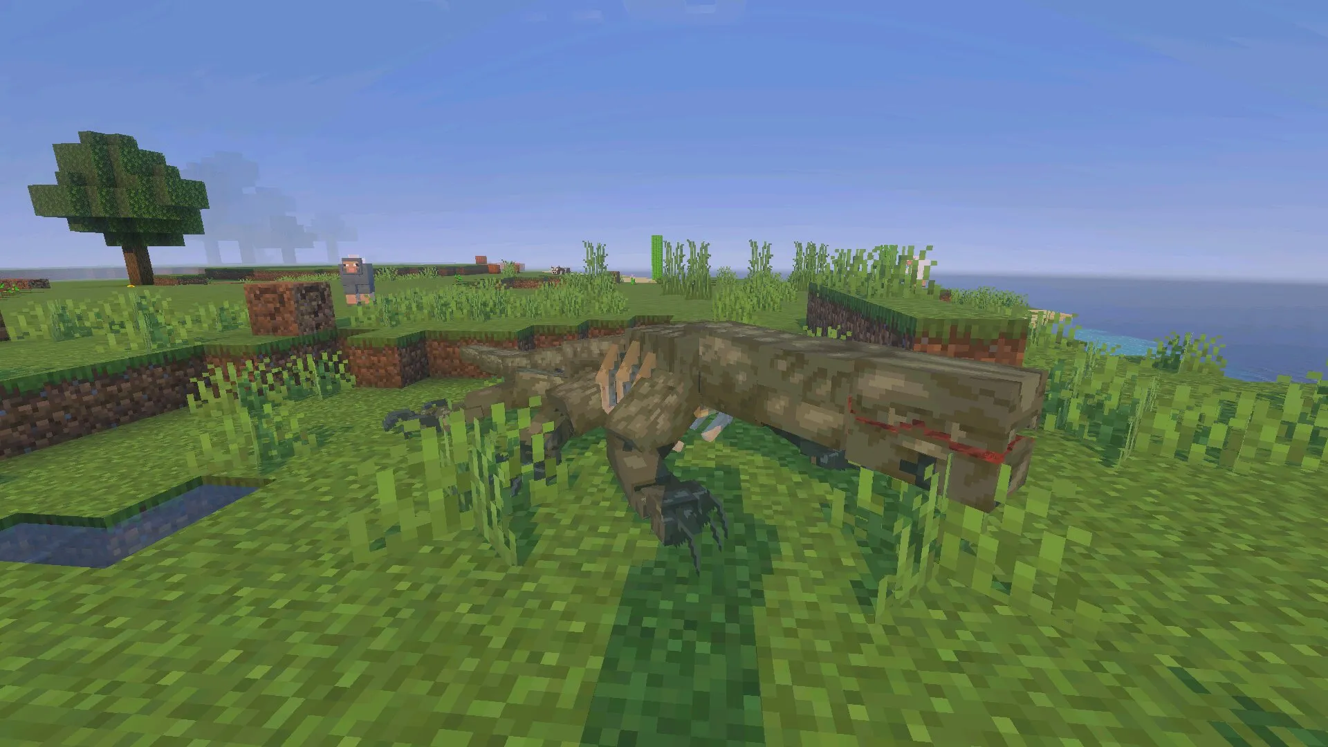 Зверь из мода на ужасы в Майнкрафт ПЕ