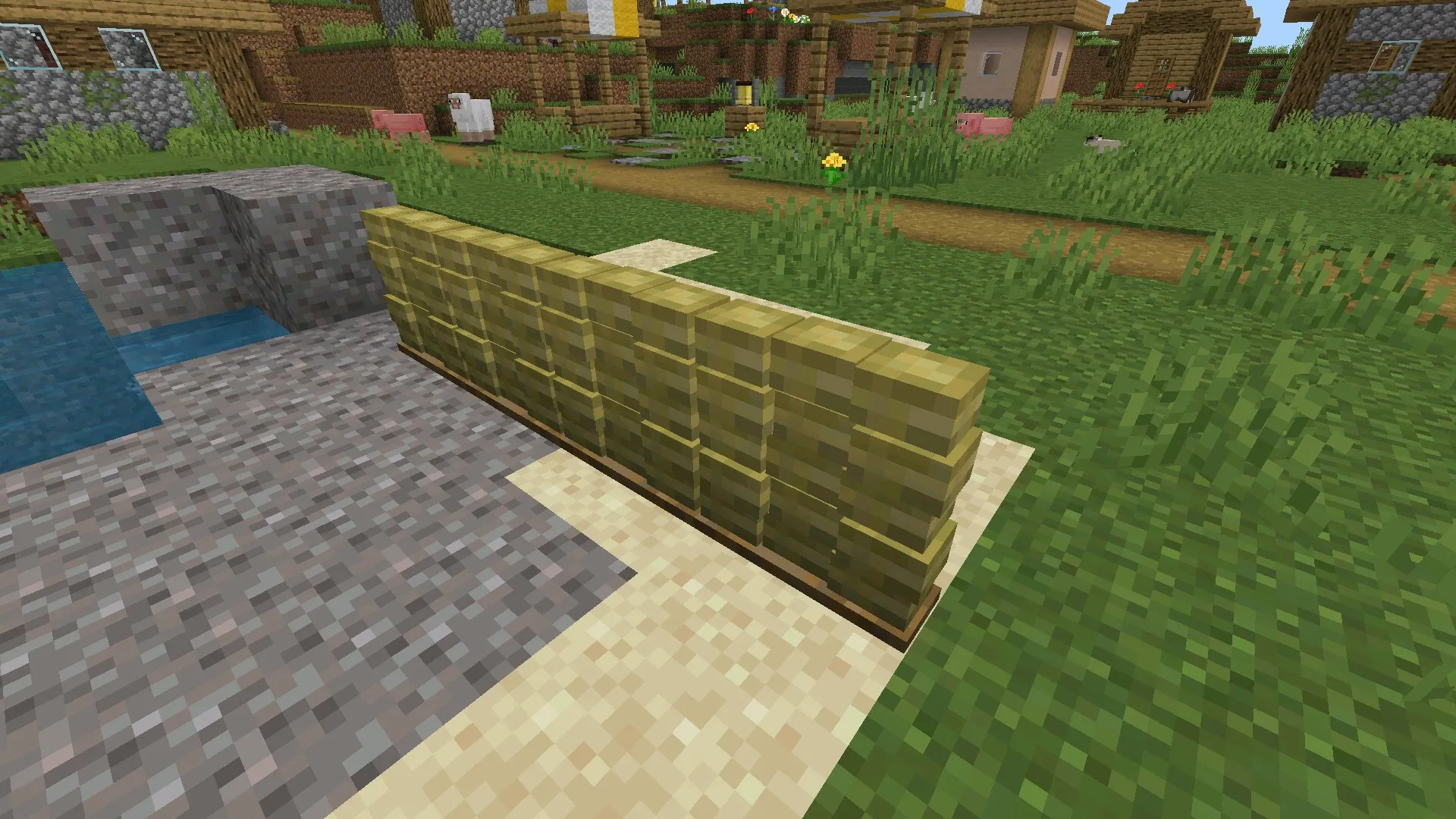 Баррикада из мода на перестрелку в Майнкрафт ПЕ