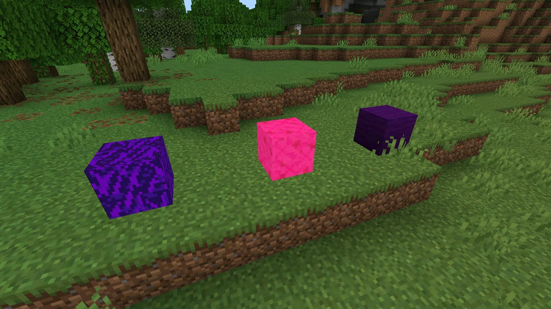 Блоки из мода Дельтарун в Майнкрафт ПЕ