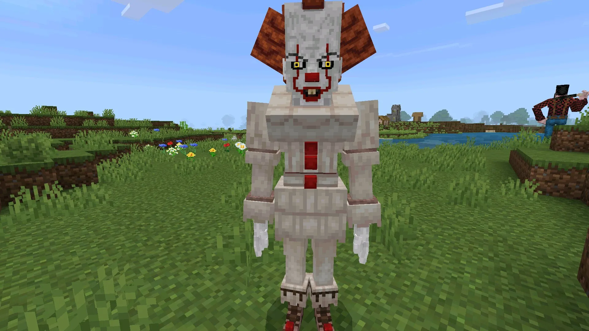 Мод на Оно в Майнкрафт ПЕ