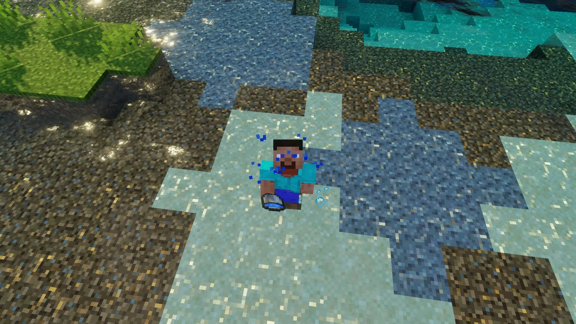 Скачать мод на реалистичную воду в Майнкрафт ПЕ