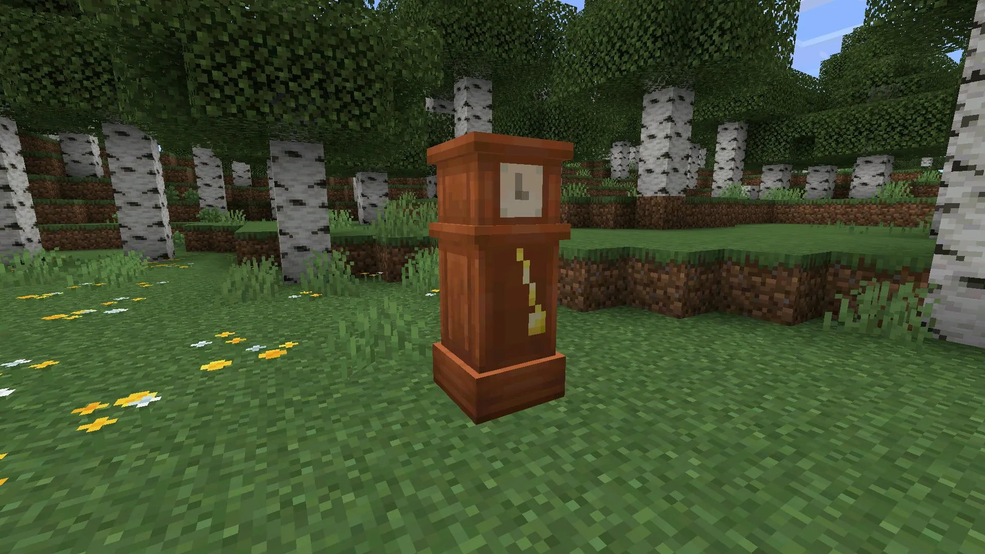 Часы из мода на фурнитуру в Майнкрафт ПЕ