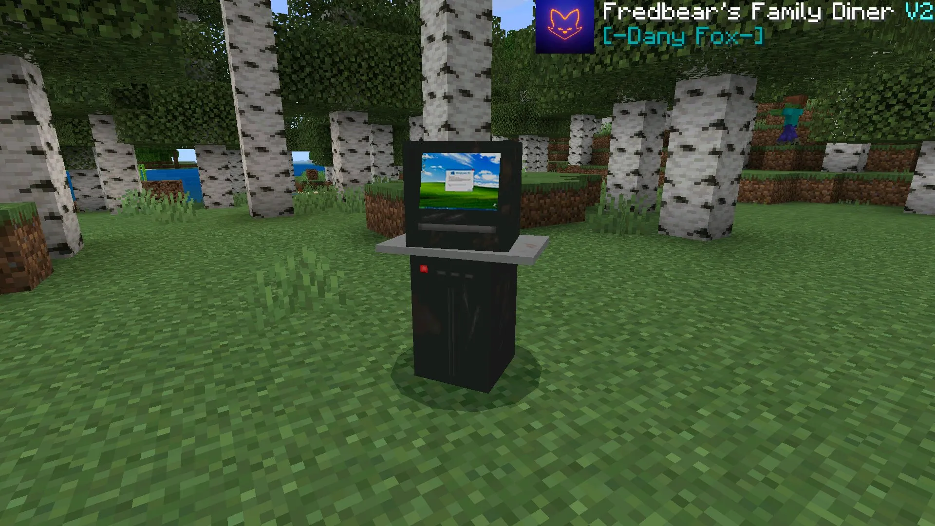 Декор из мода на костюмы ФНАФ в Minecraft PE