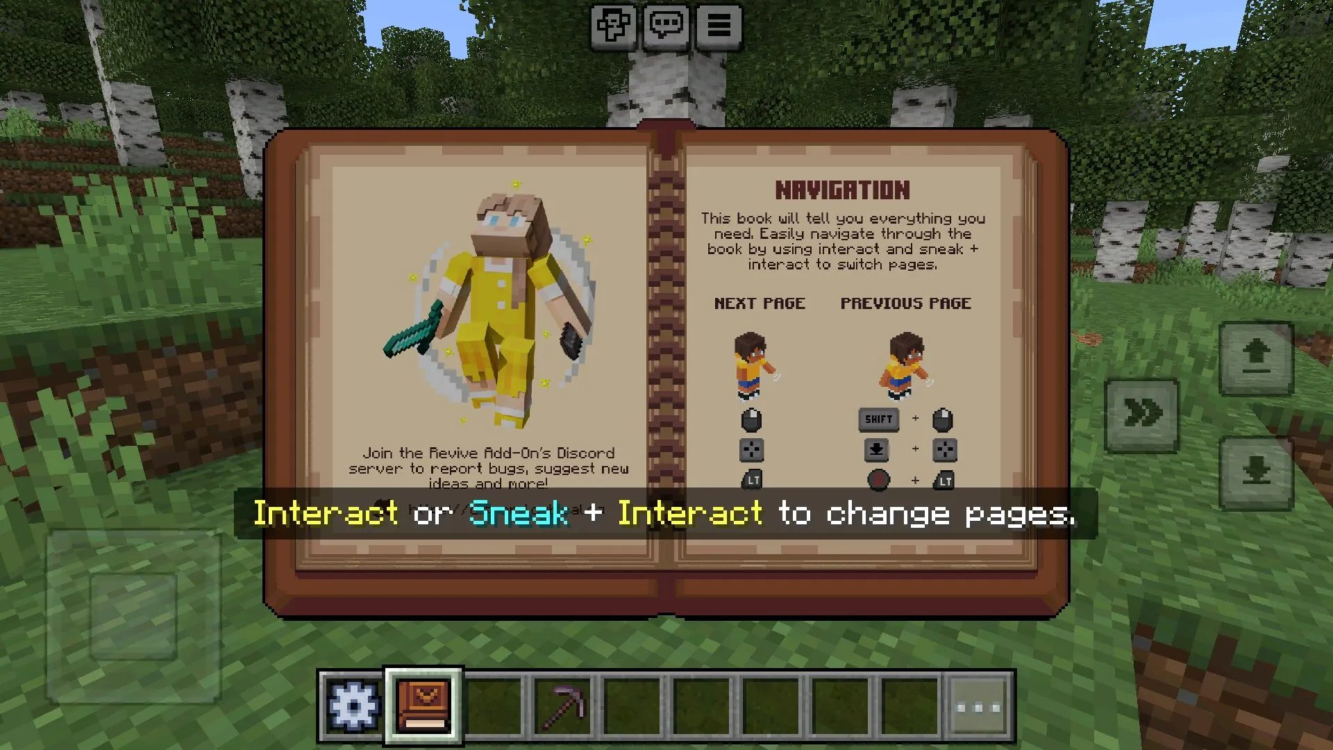 Гайд из мода на воскрешение в Майнкрафт ПЕ