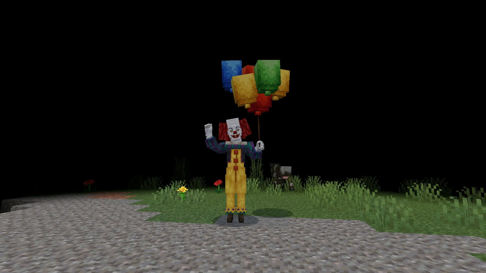 Клоун из мода на Оно в Майнкрафт ПЕ