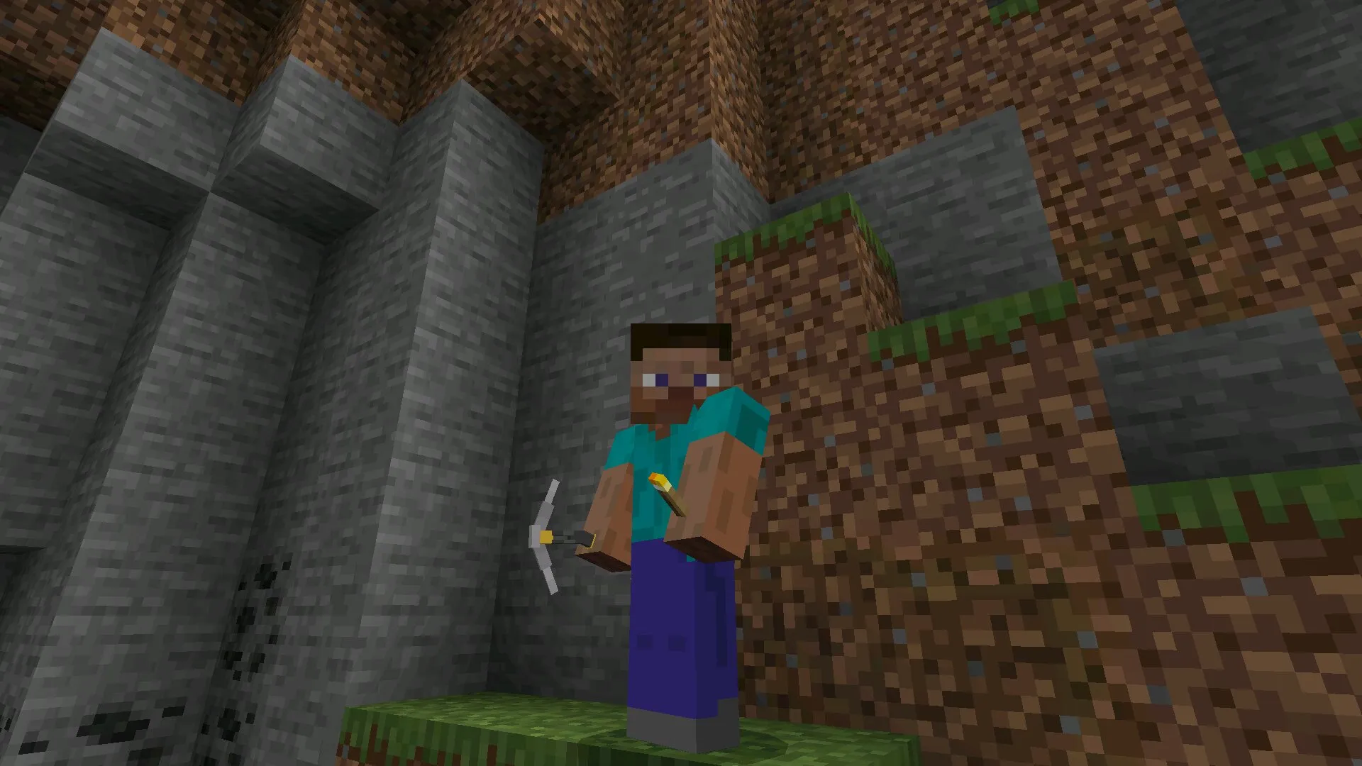 Ледоруб из мода на перестрелку в Майнкрафт ПЕ