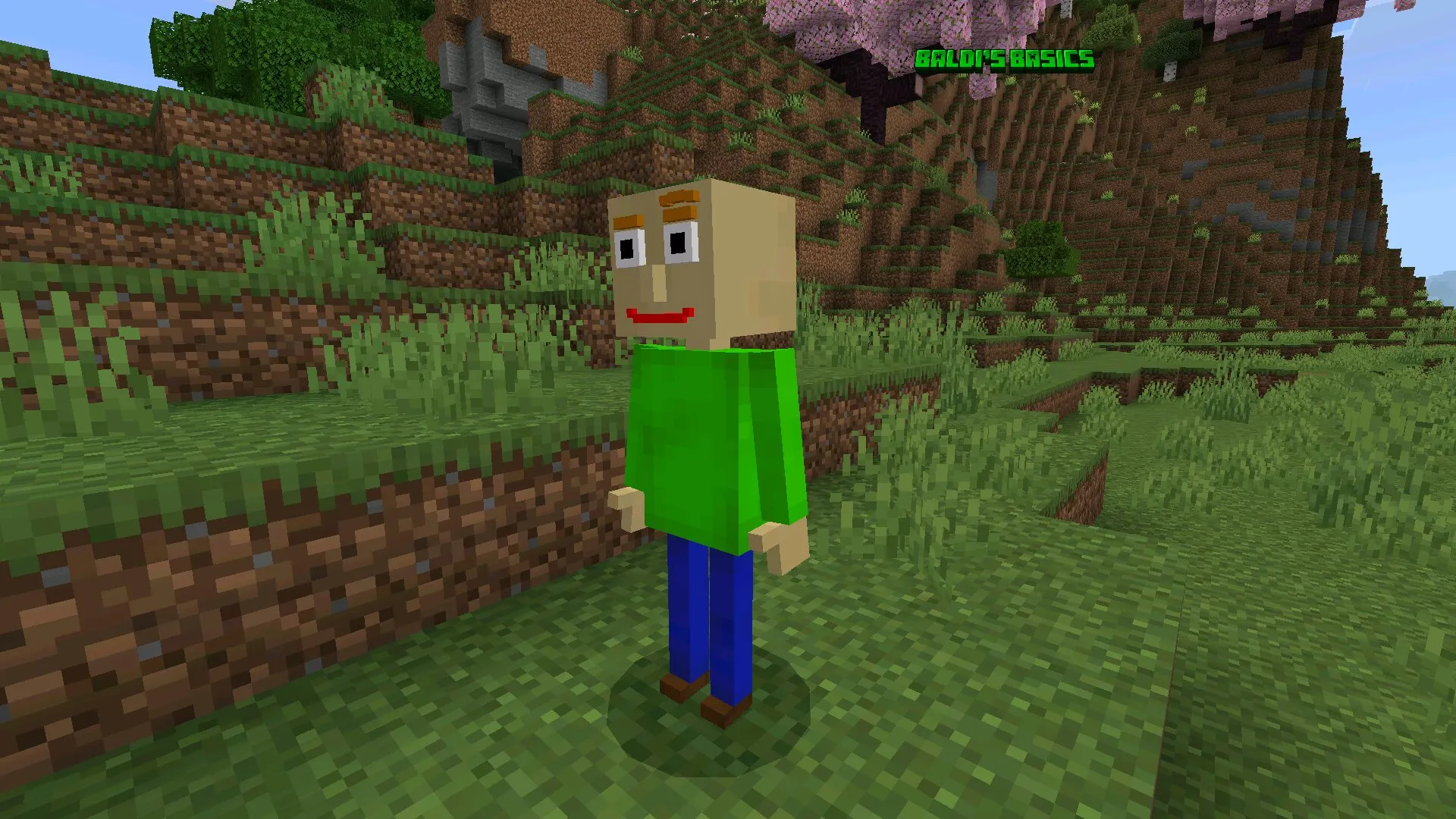 Скачать мод на Балди в Майнкрафт ПЕ