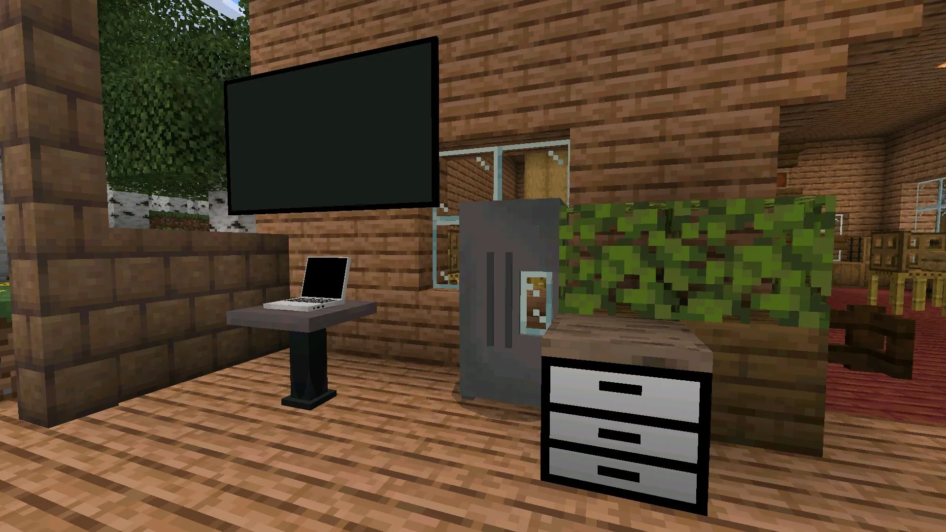 Мод на фурнитуру в Майнкрафт ПЕ