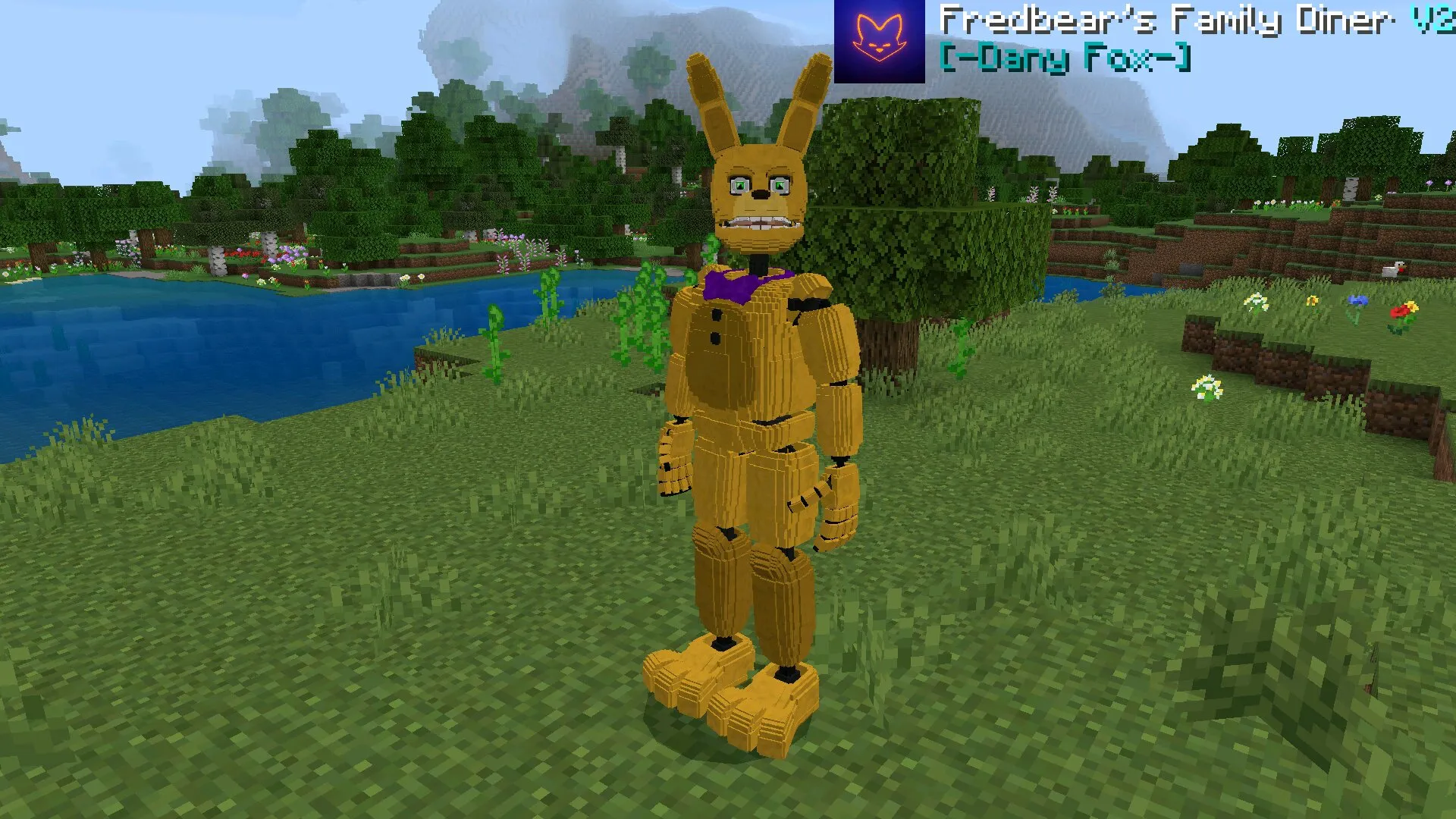 Наряд из мода на костюмы ФНАФ в Майнкрафт ПЕ