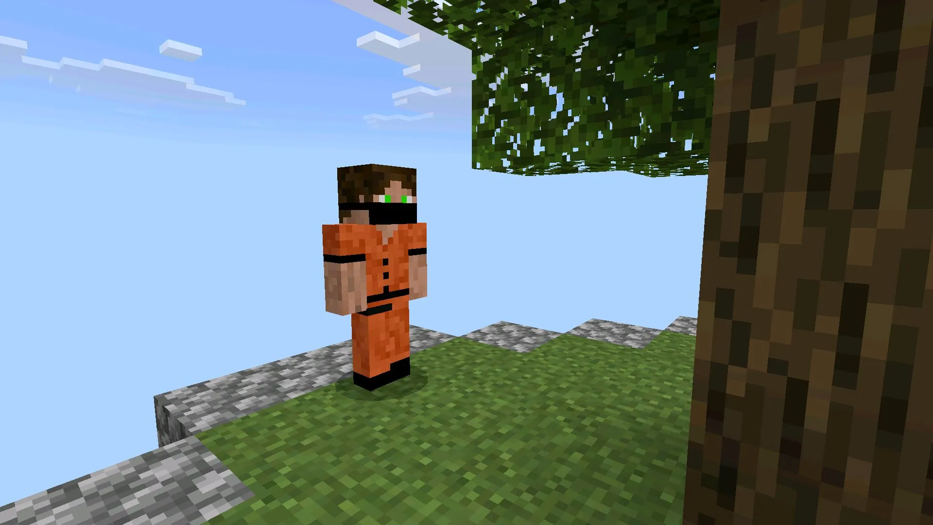 NPC из сборки модов для серверов в Майнкрафт ПЕ